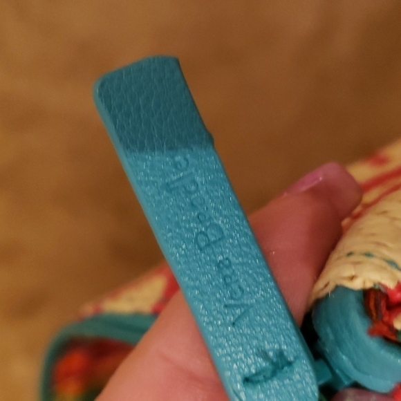 VIRA BRADLEY  straw clutch - Picture 6 of 8